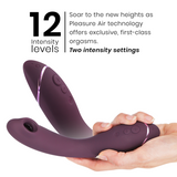 Viaje al Punto G — Pleasure Air Curva Flexible Berenjena · WOMANIZER · OG G-Spot