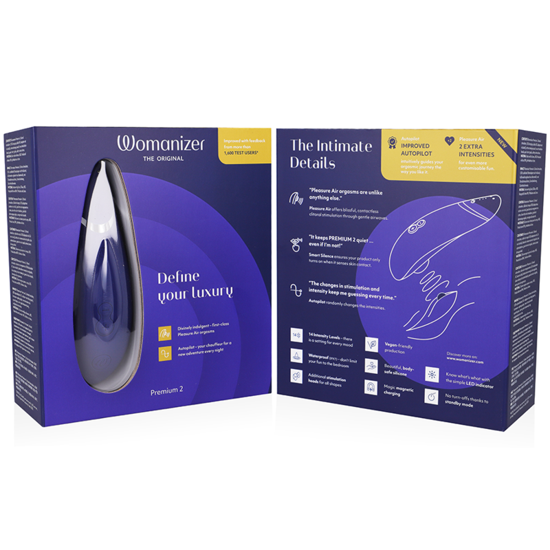 Premium 2 — Piloto Automático & Pleasure Air Elite Arándano · WOMANIZER · Premium 2