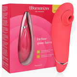 Premium 2 — Piloto Automático & Pleasure Air Elite Frambuesa · WOMANIZER · Premium 2