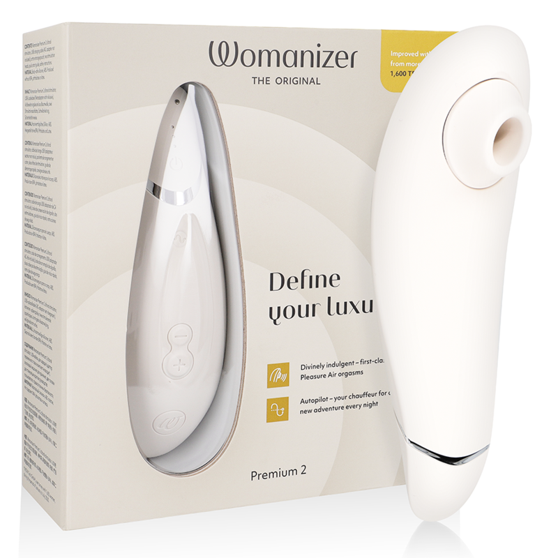 Premium 2 — Piloto Automático & Pleasure Air Elite Gris · WOMANIZER · Premium 2