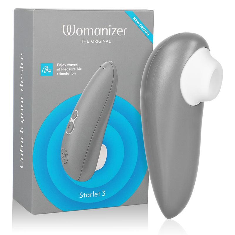 Starlet 3 — Placer Air Accesible 6 Intensidades Gris · WOMANIZER · Starlet 3