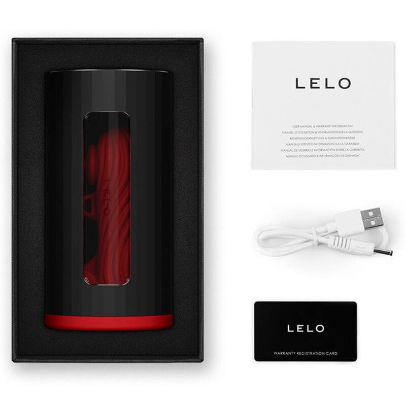 F1S V3 — Consola Placer IA Masculina Rojo · LELO · F1S V3