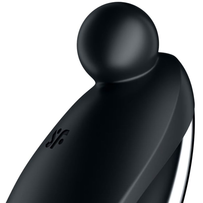 Spot On 2 — Lay-On Exterior ABS Brillante Clítoris Negro · SATISFYER · Spot On 2