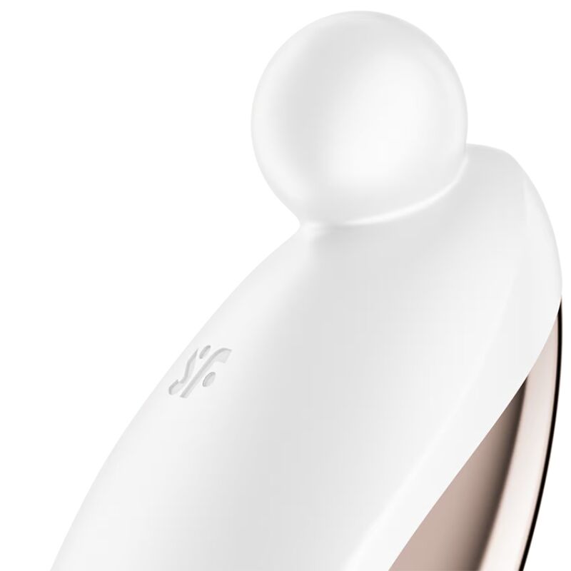 Spot On 2 — Lay-On Exterior ABS Brillante Clítoris Blanco · SATISFYER · Spot On 2
