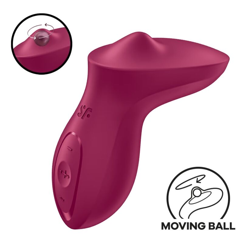 Exciterrr — Lay-On Bola Rodante Oculta Clítoris Fucsia · SATISFYER · Exciterrr