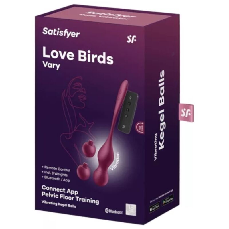 Satisfyer Love Birds · Perlas Vibratorias con App
