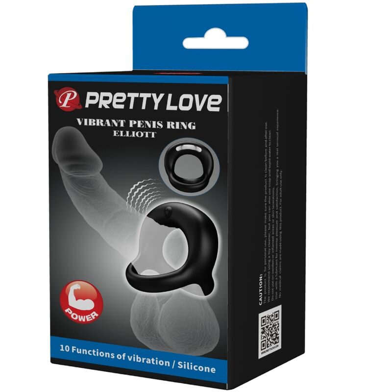 Elliott — Anillo Vibrador para Pene y Bolas