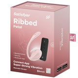 Ribbed Petal — Punto G Portátil Alambre Flexible App Rosa · SATISFYER · Ribbed Petal