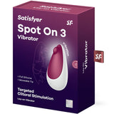 Spot On 3 — Estimulador Clítoris Punta Intensificada Rojo · SATISFYER · Spot On 3