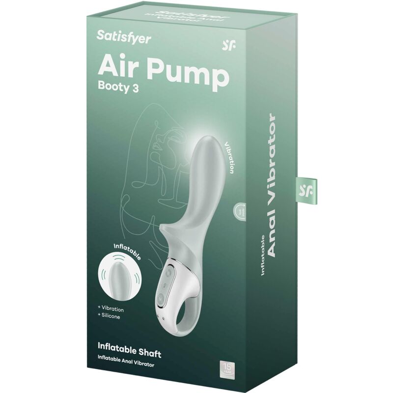 Air Pump Booty 3 — Anal Inflable Ultrapotente Recargable