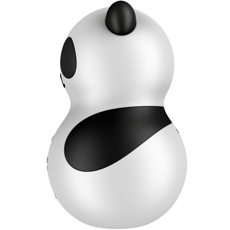 Pocket Panda — Air Pulse Mini Adorable Principiantes Blanco/Negro · SATISFYER · Pocket Panda