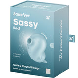 Sassy Seal — Air Pulse Foca 2 Motores Ondas + Vibración Azul · SATISFYER · Sassy Seal