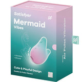 Mermaid Vibes — Air Pulse Sirena 2 Motores Menta & Rosa · SATISFYER · Mermaid Vibes