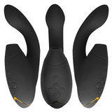 Duo 2 Rabbit — Pleasure Air Clítoris & Punto G Negro · WOMANIZER · Duo 2