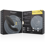 Duo 2 Rabbit — Pleasure Air Clítoris & Punto G Negro · WOMANIZER · Duo 2