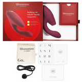 Duo 2 Rabbit — Pleasure Air Clítoris & Punto G Burdeos · WOMANIZER · Duo 2