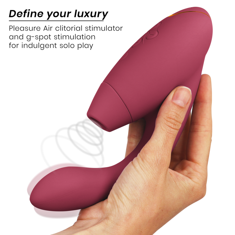 Duo 2 Rabbit — Pleasure Air Clítoris & Punto G Burdeos · WOMANIZER · Duo 2