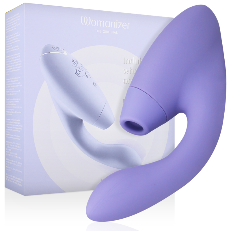 Duo 2 Rabbit — Pleasure Air Clítoris & Punto G Lila · WOMANIZER · Duo 2
