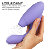 Duo 2 Rabbit — Pleasure Air Clítoris & Punto G Lila · WOMANIZER · Duo 2