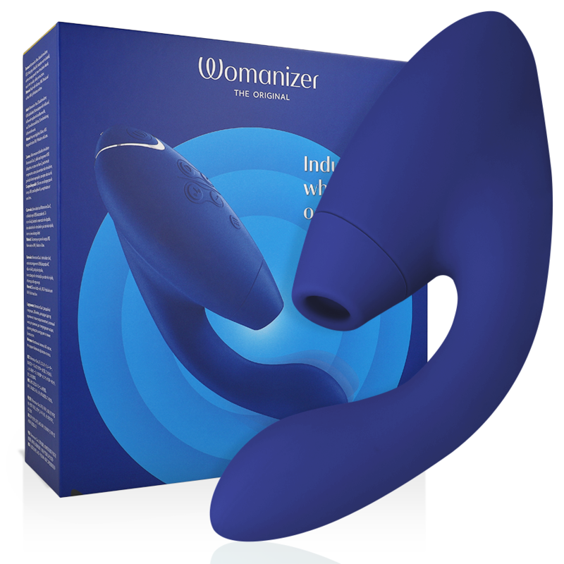 Duo 2 Rabbit — Pleasure Air Clítoris & Punto G Azul · WOMANIZER · Duo 2