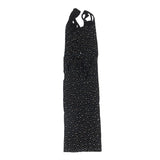 SUBBLIME - 952198 VESTIDO DE REJILLA CON DIAMANTES BRILLANTES NEGRO TALLA ÚNICA