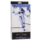 Rendición Nocturna — Restricciones de Cama de Cuero Ajustable, CalExotics