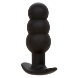 CALEXOTICS - ROCK BOTTOM PLUG ANAL CON CUENTAS 10 VIBRACIONES SILICONA NEGRO
