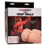 CALEXOTICS - THE PEEP SHOW GIRL DOBLE MASTURBADOR REALÍSTICO NATURAL