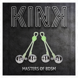 KINK - PINZAS PARA PEZONES LUMINOSAS FORMA CALABERA CON CASCABEL SONORO AJUSTABLE VERDE / PLATEADO