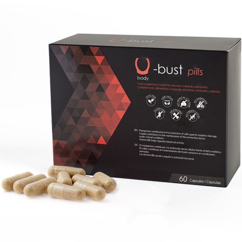 Complemento alimenticio para el aumento natural del busto