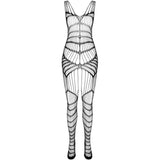 PASSION - BS 102 BODYSTOCKING NEGRO TALLA ÚNICA