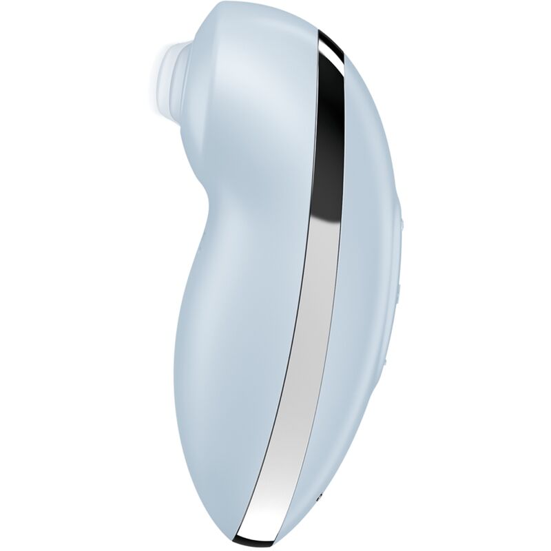 Tap & Climax 2 — Vibración + Golpeteo Clítoris Azul · SATISFYER · Tap & Climax 2