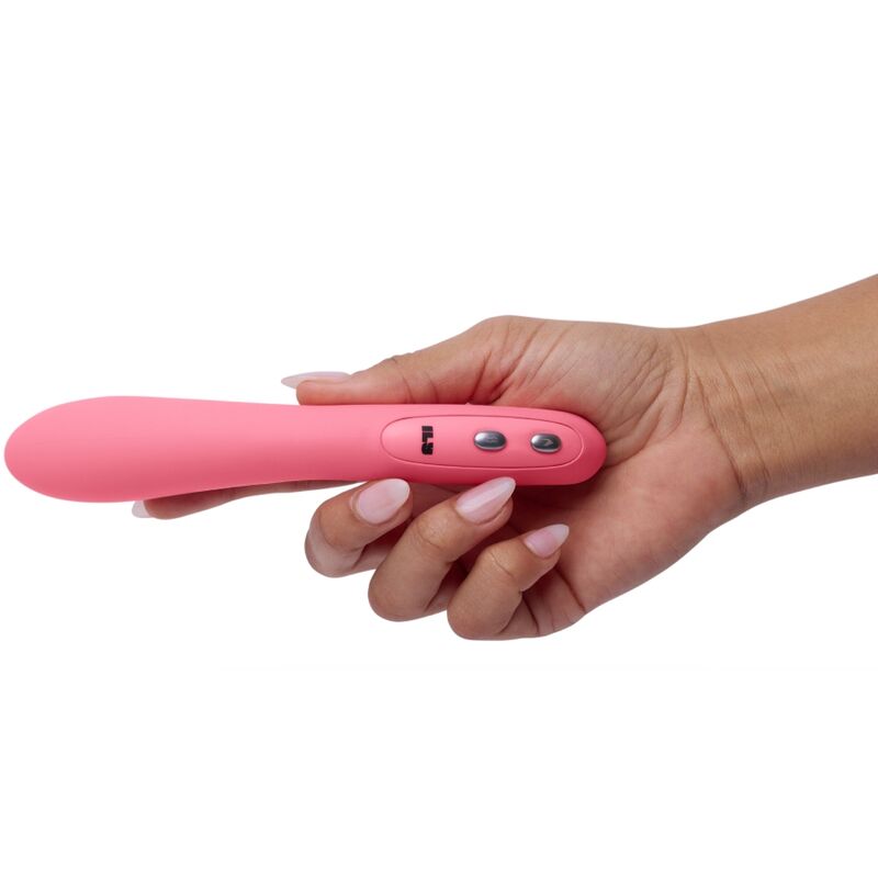 Varita Mágica Íntima — The Wand Calor y Vibración Rosa · JE JOUE · THE WAND PUNTO G