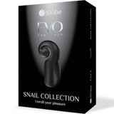 SNAIL VIBE - EVO FOR HIM MASTURBADOR MASCULINO SLIDE NROLL NEGRO