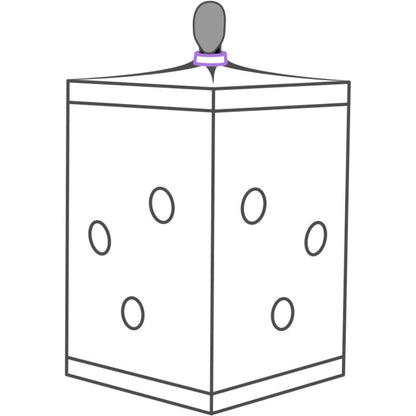 SECRET DOME - KINK CLUB CABINA SCANDALE MORADO