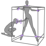 SECRET DOME - KINK CLUB CABINA SCANDALE MORADO
