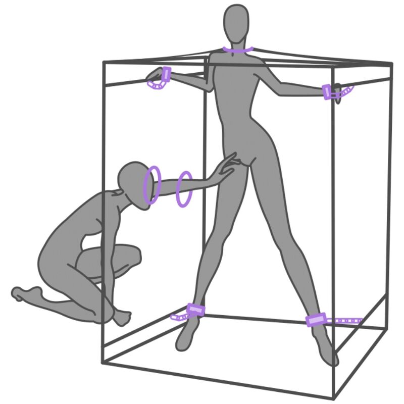 SECRET DOME - KINK CLUB CABINA SCANDALE MORADO