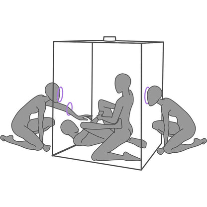 SECRET DOME - KINK CLUB CABINA SCANDALE MORADO