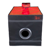 SECRET DOME - KINK CLUB LA NICHE CABINA  NEGRO & ROJO
