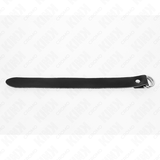 KINK - ANILLO PENE CUERO CON CIERRE A PRESIÓN 22 X 2 CM