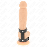 KINK - ANILLO PENE DOBLE POLIPIEL AJUSTABLE