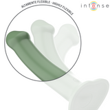 INTENSE - BECCA VIBRADOR CON VENTOSA 10 VIBRACIONES VERDE CONTROL REMOTO