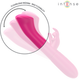 INTENSE - JULIETA VIBRADOR RABBIT 18,6 CM 10 VIBRACIONES ROSA