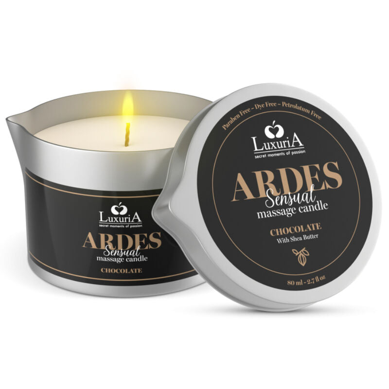 Lujuria que Arde — Vela de Lujo Derretible