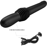 PRETTY LOVE - PAZUZU VIBRADOR 3 MODOS DE EMPUJE NEGRO