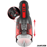 JAMYJOB - CYCLONE MASTURBADOR VAGINA AUTOMÁTICO 10 MODOS ROTACIÓN Y EMPUJE