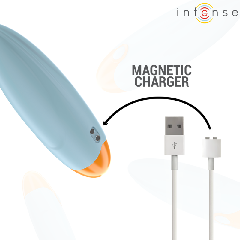 INTENSE - MIKE BALA VIBRADORA 10 VIBRACIONES AZUL