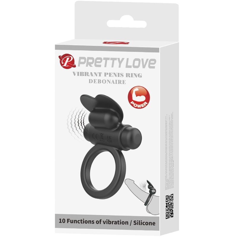 Debonaire — Anillo Vibrador Rabbit 10 Vibraciones