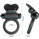 Debonaire — Anillo Vibrador Rabbit 10 Vibraciones