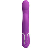 PRETTY LOVE - VIBRADOR & ESTIMULADOR MULTIFUNCIÓN 4 EN 1 MORADO